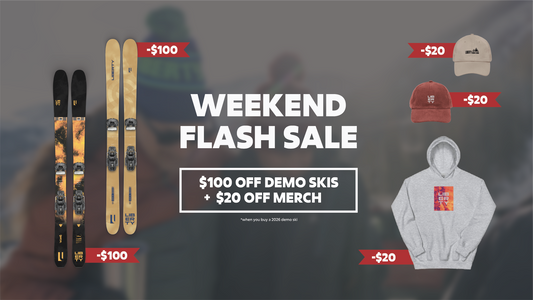 Weekend Flash Sale: $100 Off + Bonus Merch Deal