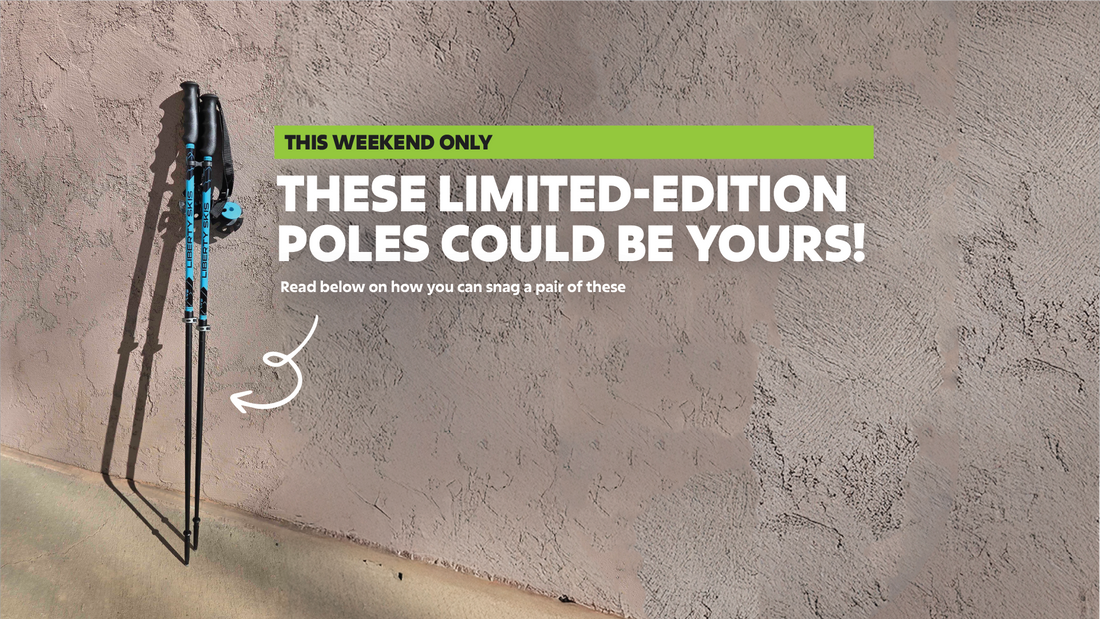 Buy Two Pairs of Skis, Get FREE Limited-Edition Liberty Ski Poles