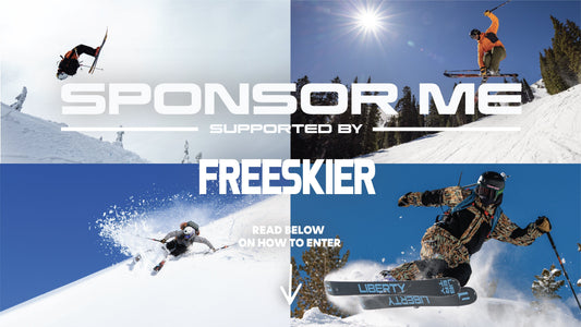 Sponsor Me Contest (Supported By: Freeskier)