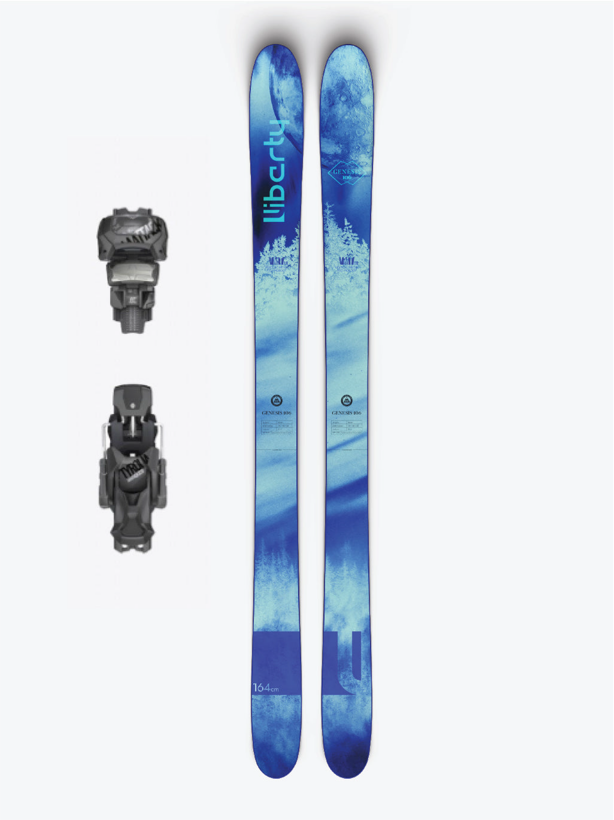 Liberty Skis 2024 Skis Liberty Skis Genesis 106 - 2024 (Demo)