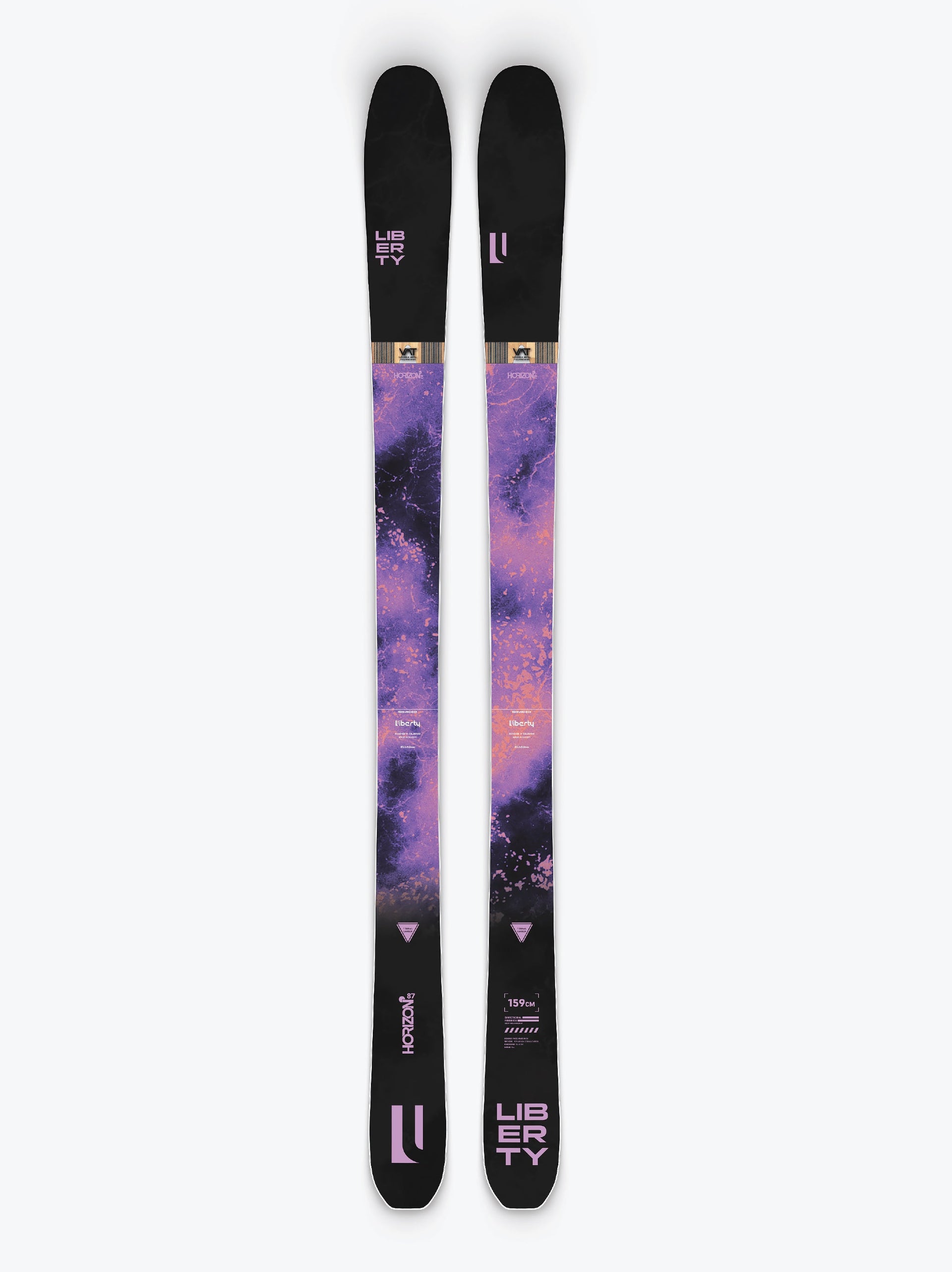 13 line soulmate women's skis w salomon z10 bindings Liberty Skis Horizon 87