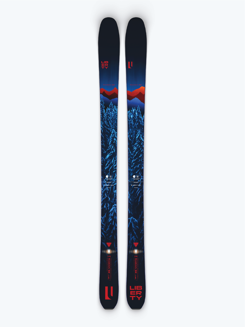 Liberty Skis 2027 Skis Liberty Skis Radian 92 - 2027