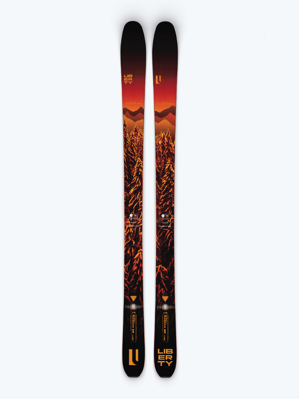 Liberty Skis 2027 Skis Liberty Skis Super Radian 88 - 2027