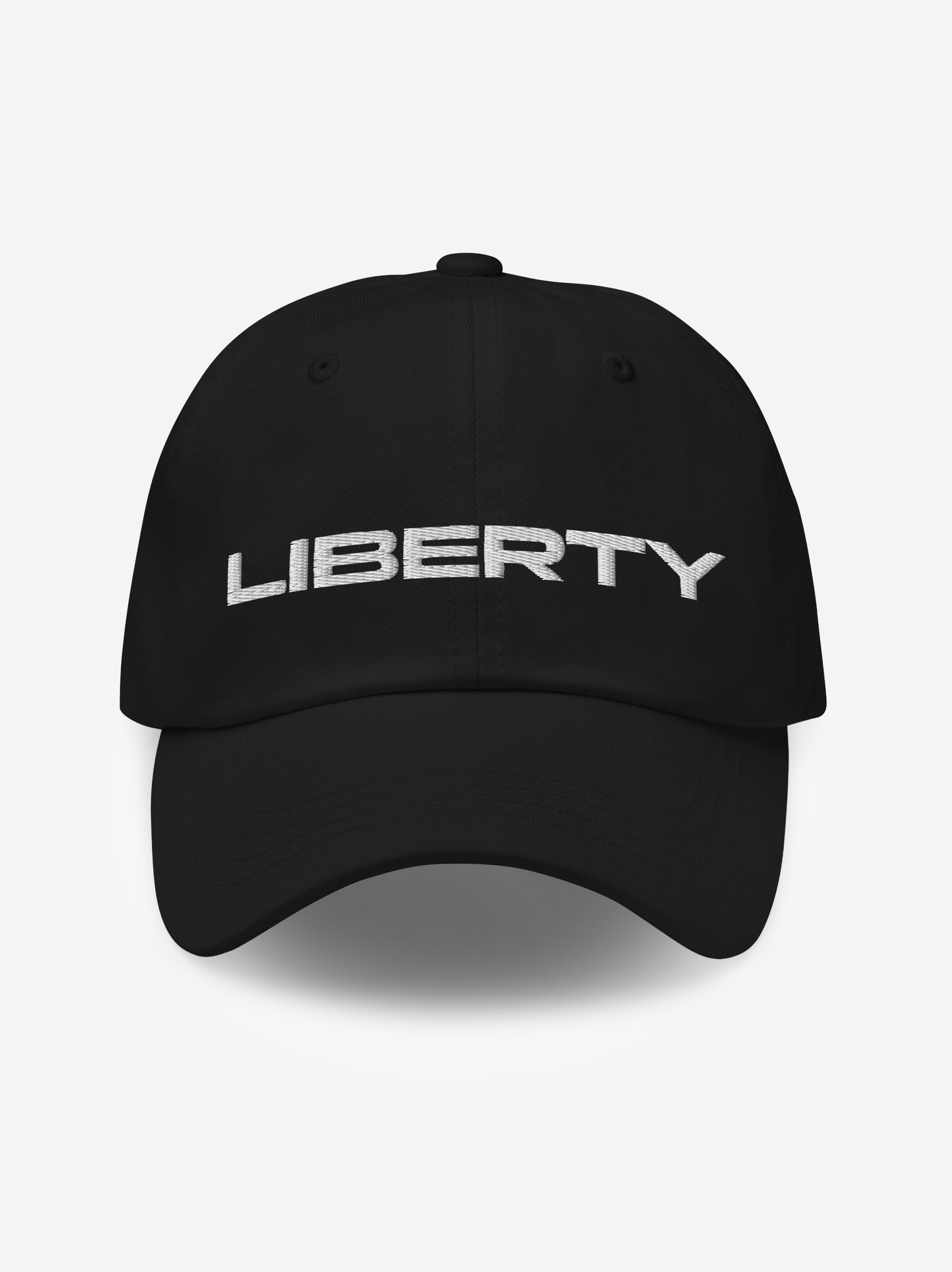 Liberty Skis Gear Black White Embroidery Liberty Skis Cap
