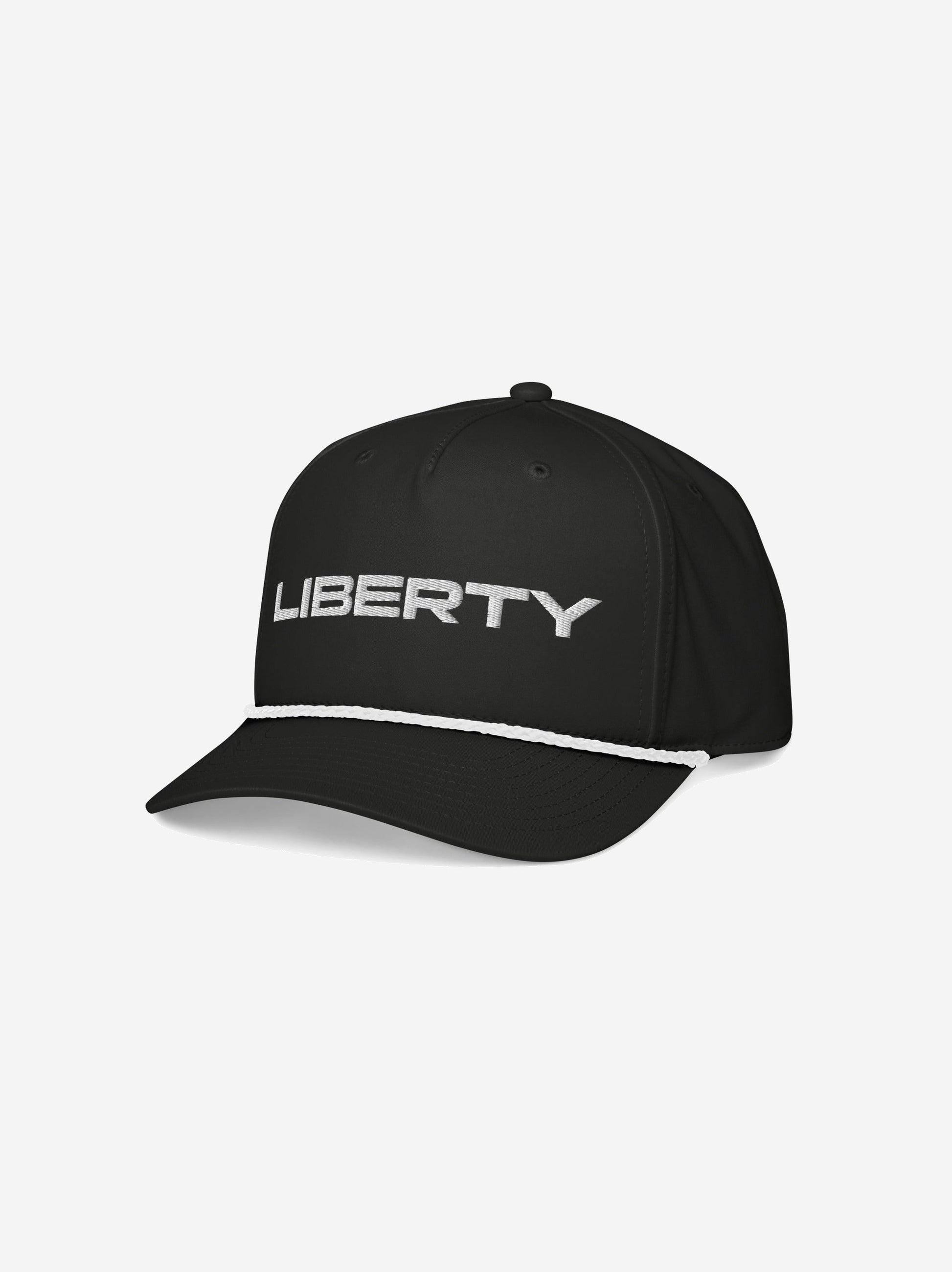 Liberty Skis Gear Black/White Lid-i-Chris Elite Rope Cap