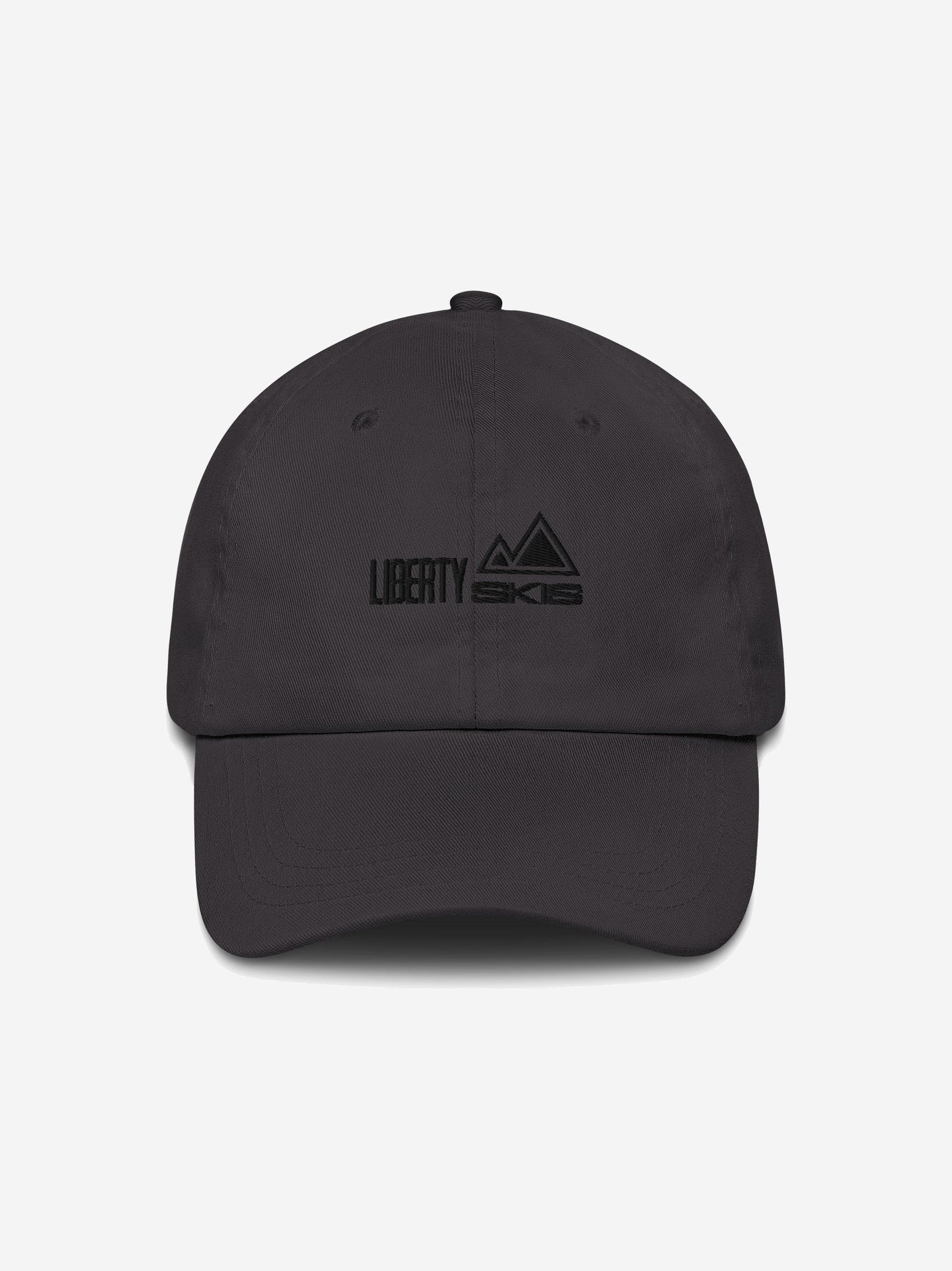 Liberty Skis Gear Dark Grey MTN Logo Dad Hat