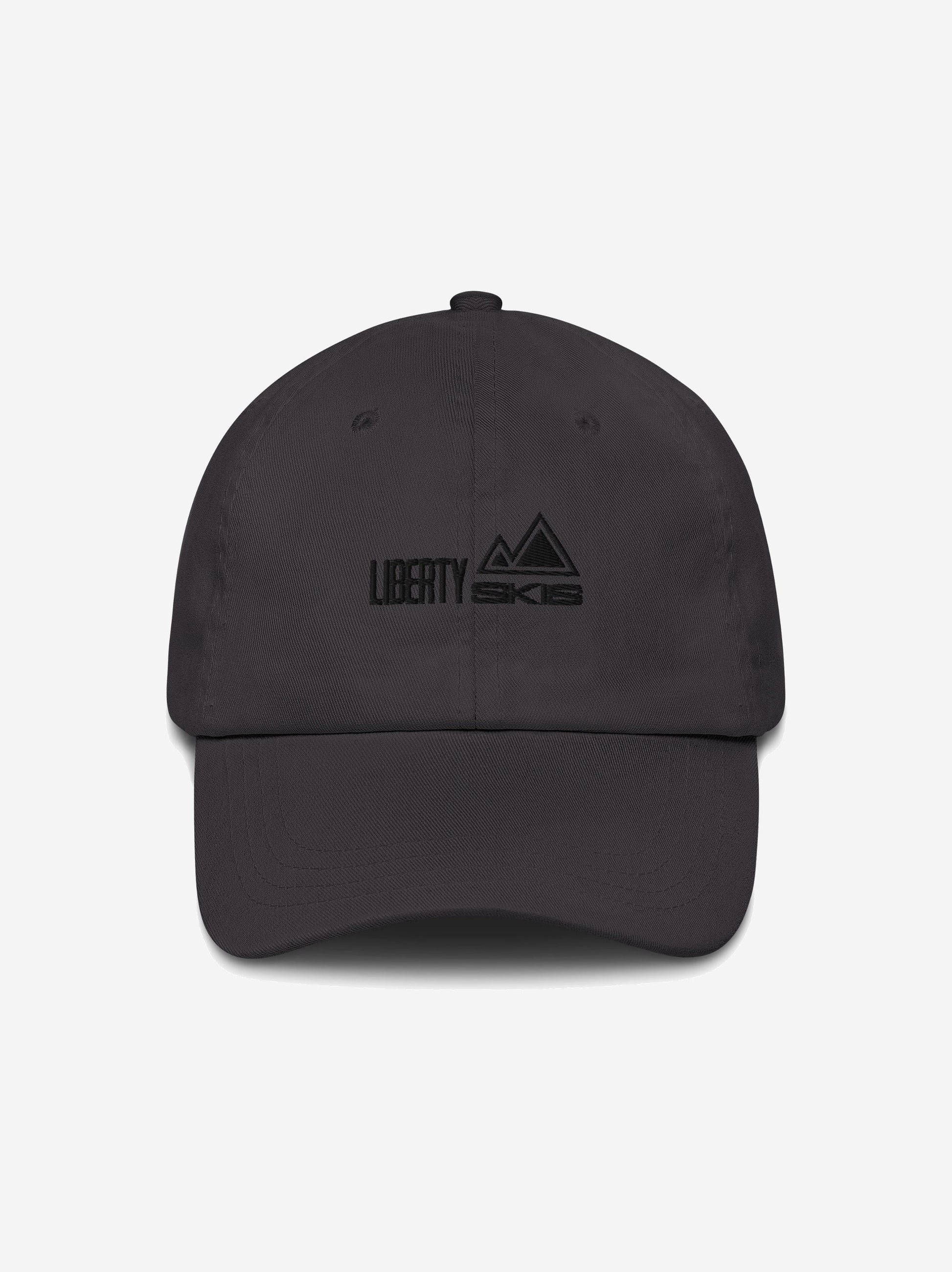 Liberty Skis Gear Dark Grey MTN Logo Dad Hat