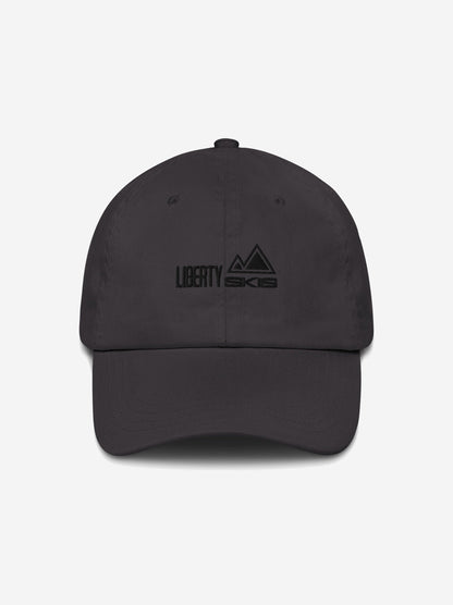 Liberty Skis Gear Dark Grey MTN Logo Dad Hat