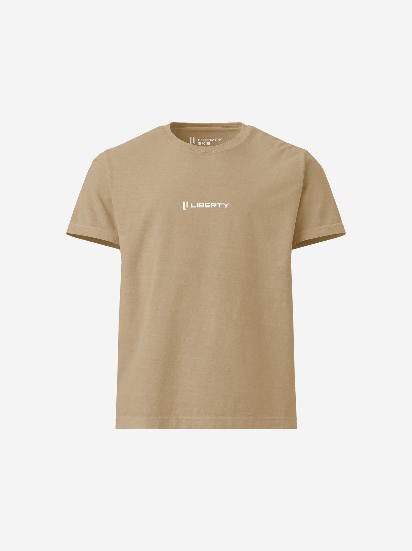 Liberty Skis Gear Khaki / S Oversized Logo Tee