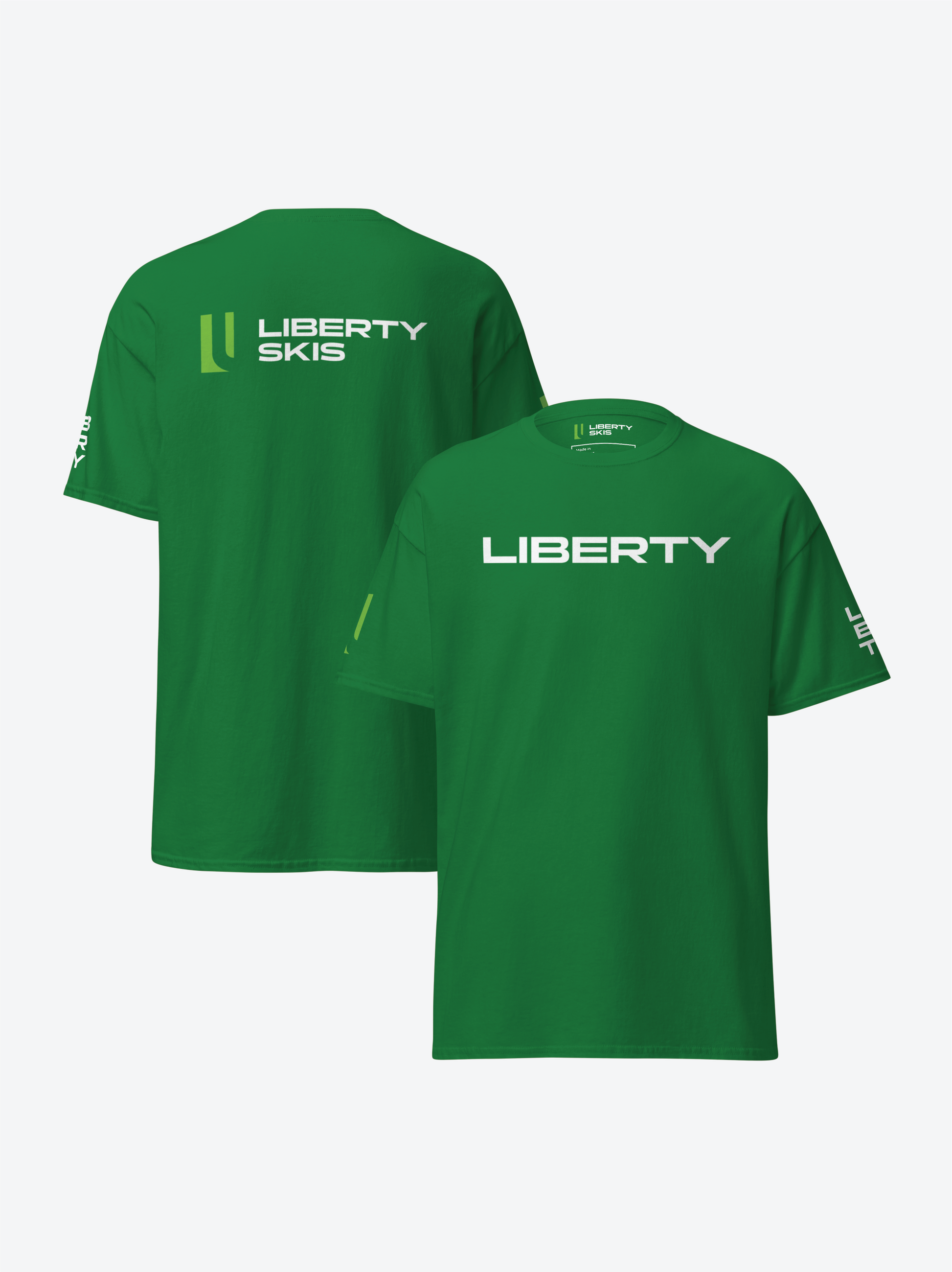 Liberty Skis Gear Liberty Skis Logo Tee (White Liberty)