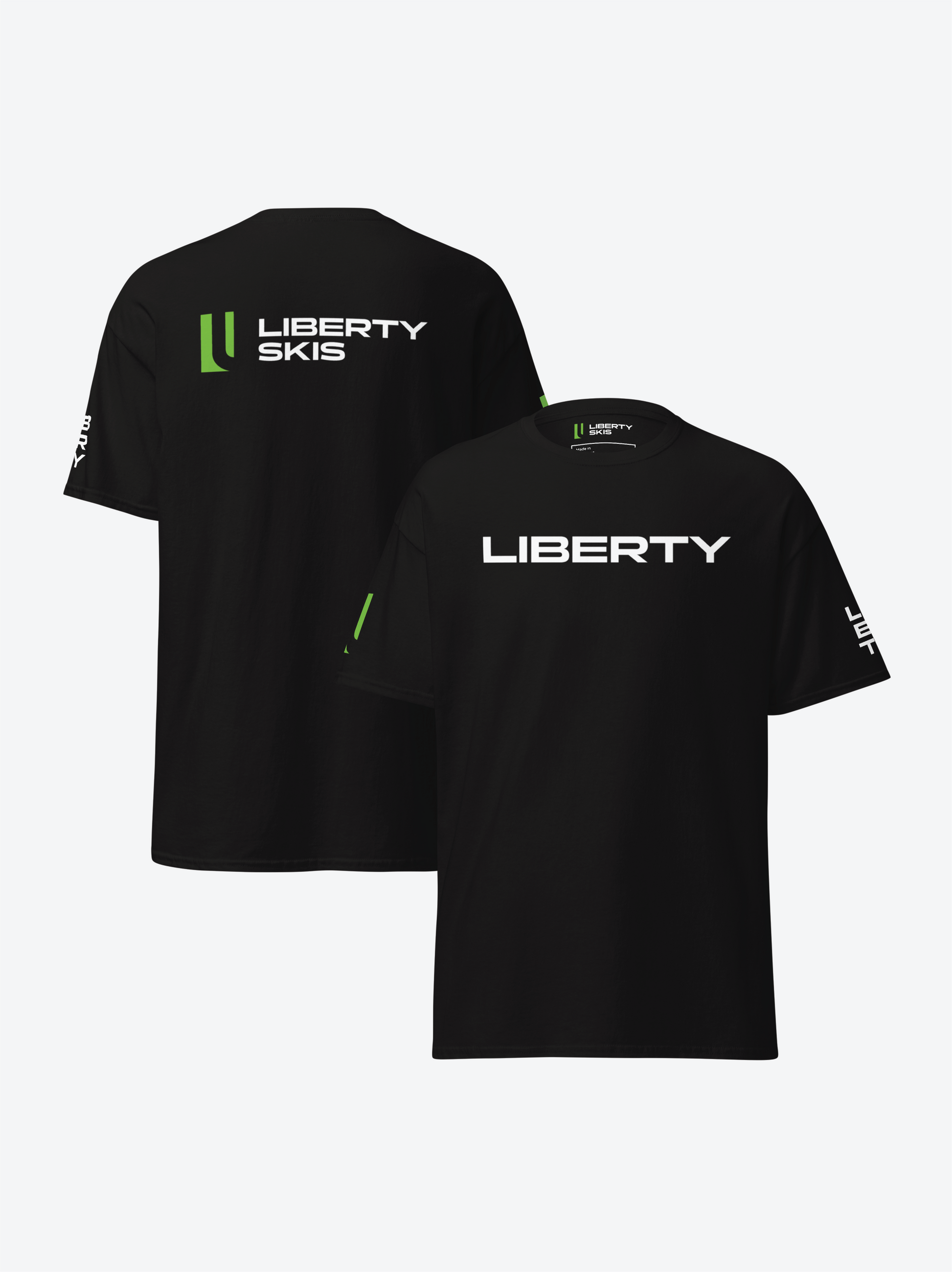 Liberty Skis Gear Liberty Skis Logo Tee (White Liberty)
