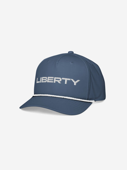 Liberty Skis Gear Light Blue/White Lid-i-Chris Elite Rope Cap