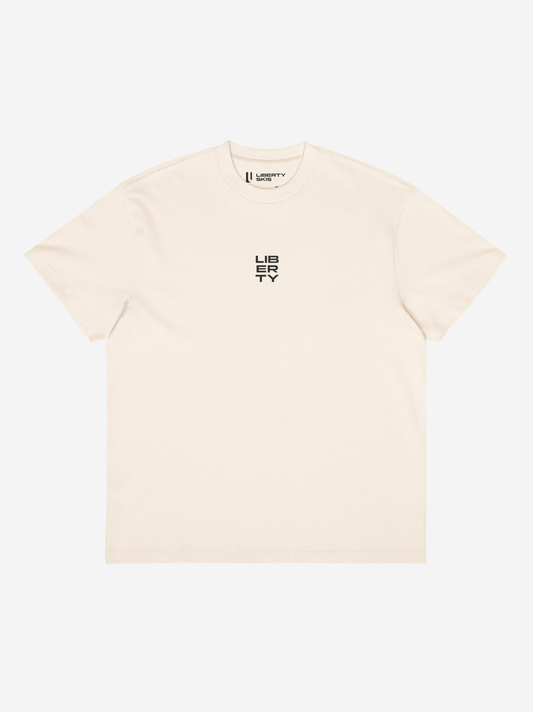 Liberty Skis Gear Stacked Logo Tee