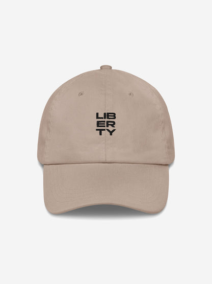 Liberty Skis Gear Stone Stacked Logo Dad Hat