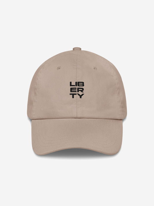 Liberty Skis Gear Stone Stacked Logo Dad Hat