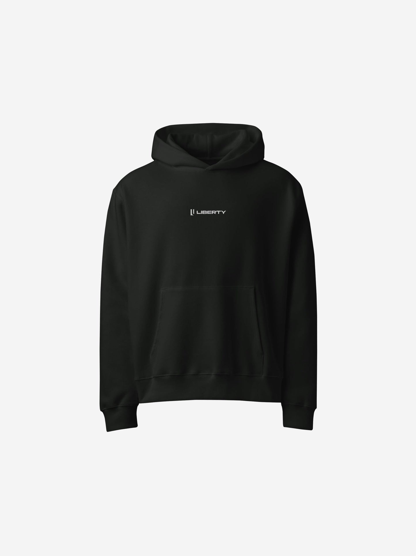 Liberty Skis Gear Vintage Black / S Heavyweight Embroidered Logo Hoodie