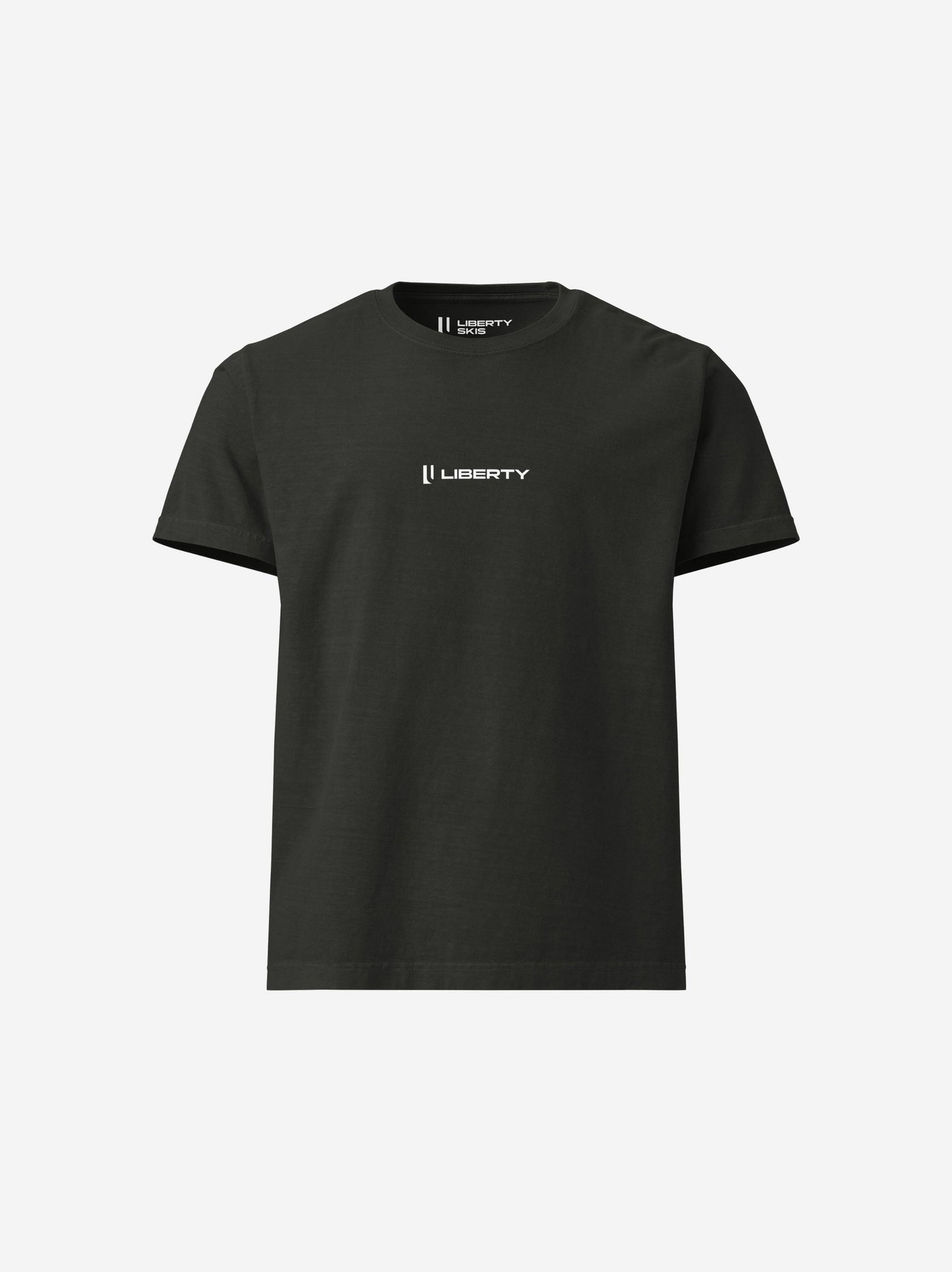 Liberty Skis Gear Washed Black / S Oversized Logo Tee