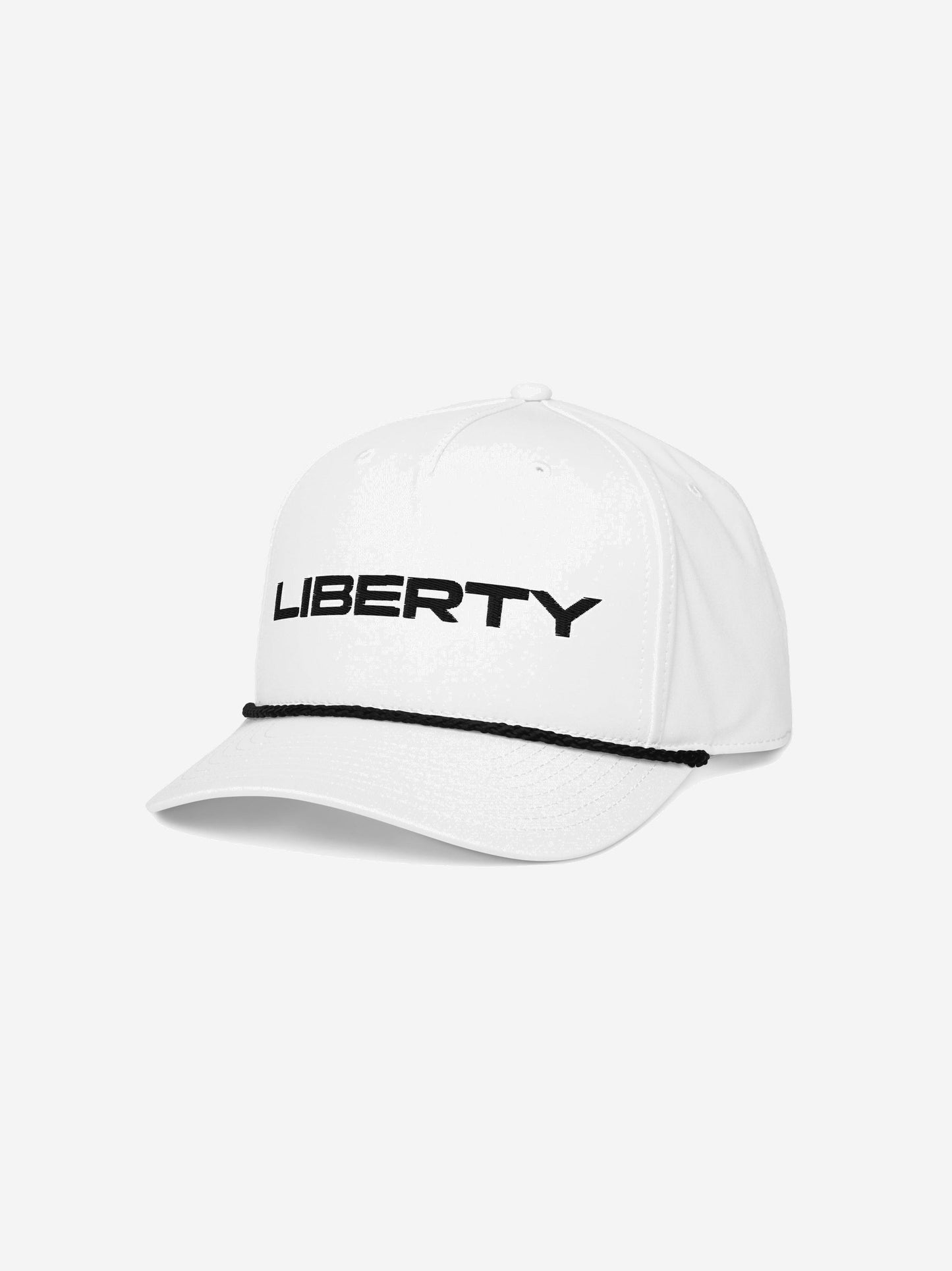 Liberty Skis Gear White/Black Lid-i-Chris Elite Rope Cap