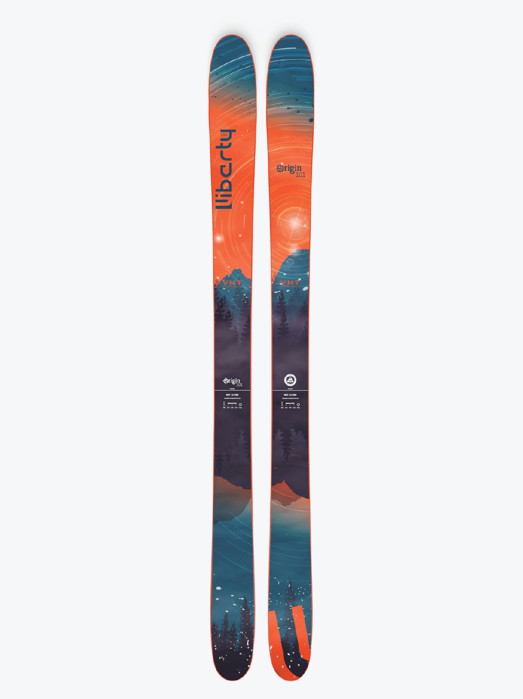 Liberty Skis 2022 Skis Liberty Skis Origin 101 - 2022