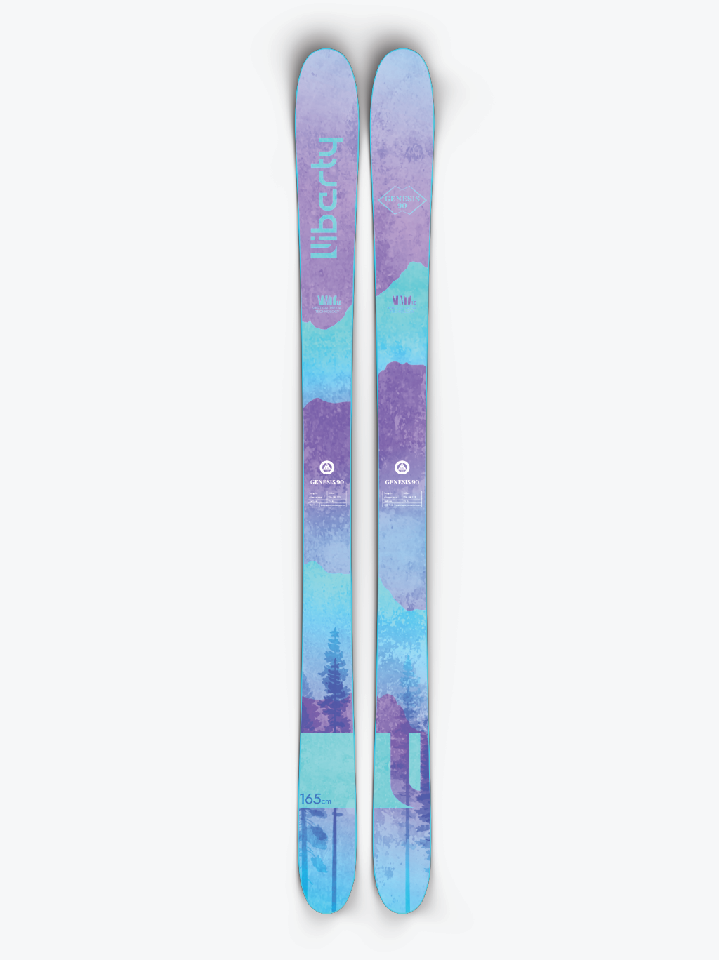 Liberty Skis 2023 Skis Liberty Skis Genesis 90 - 2023