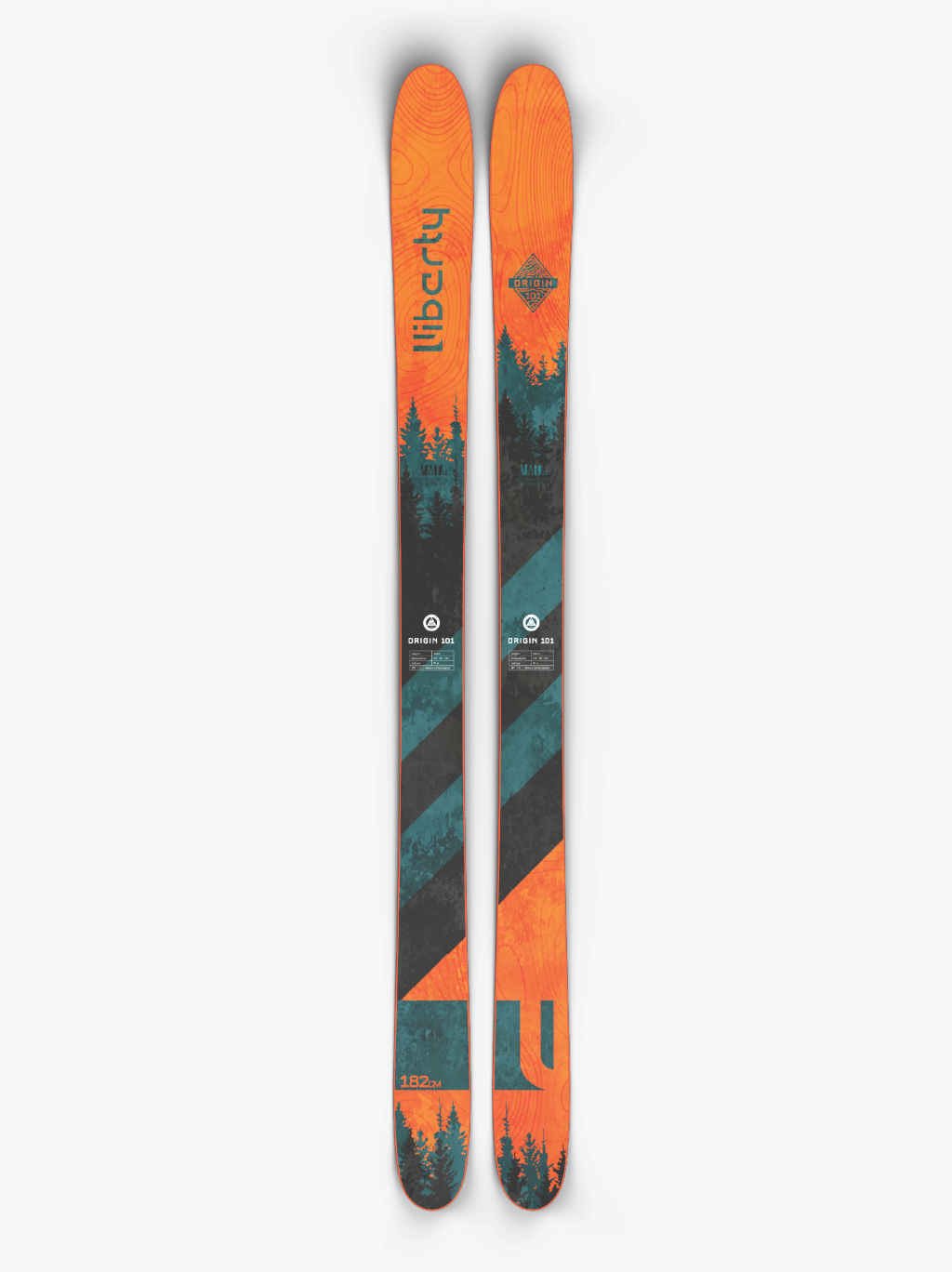 Liberty Skis 2023 Skis Liberty Skis Origin 101 - 2023