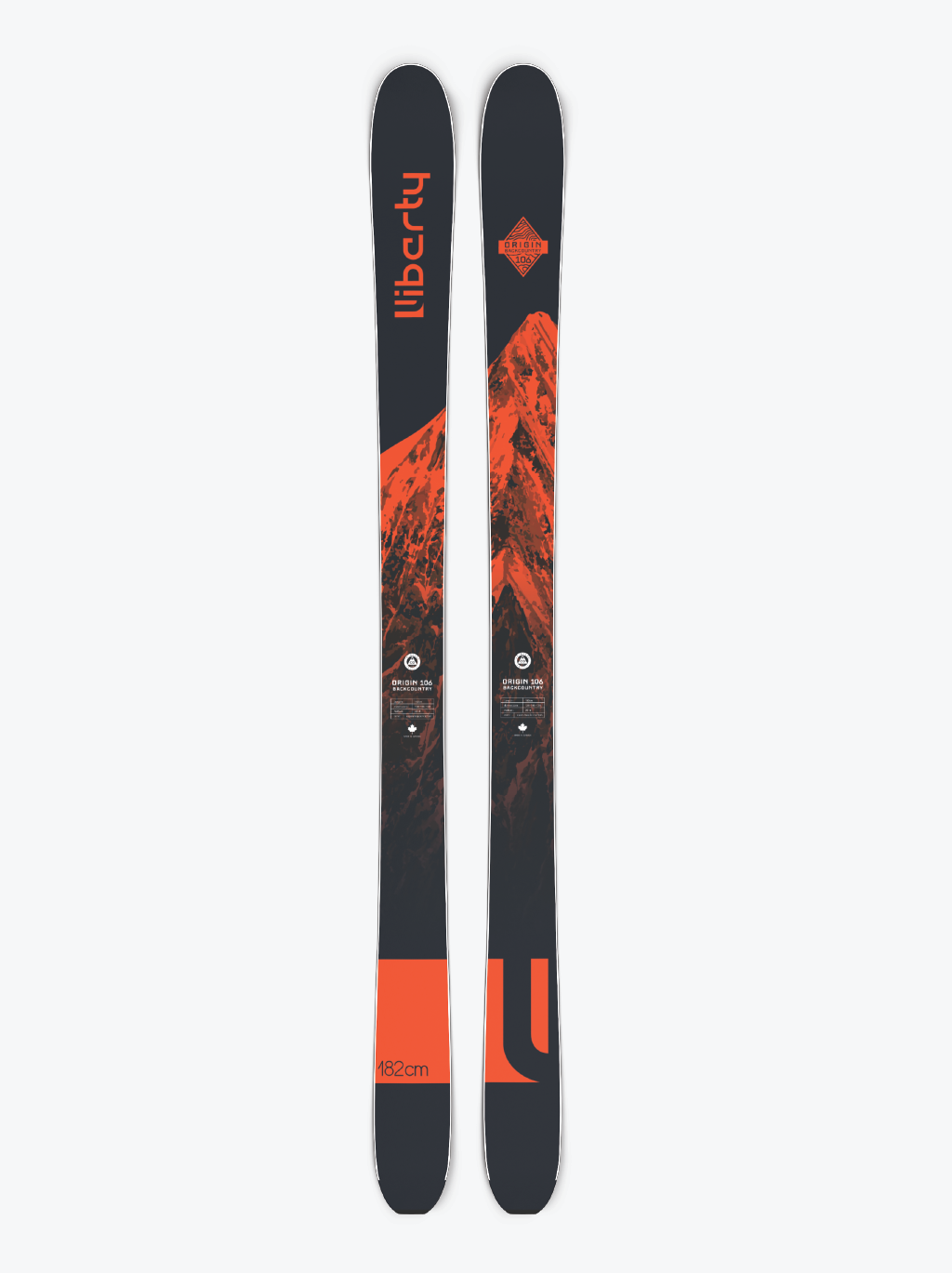Liberty Skis 2023 Skis Liberty Skis Origin 106 Backcountry - 2023