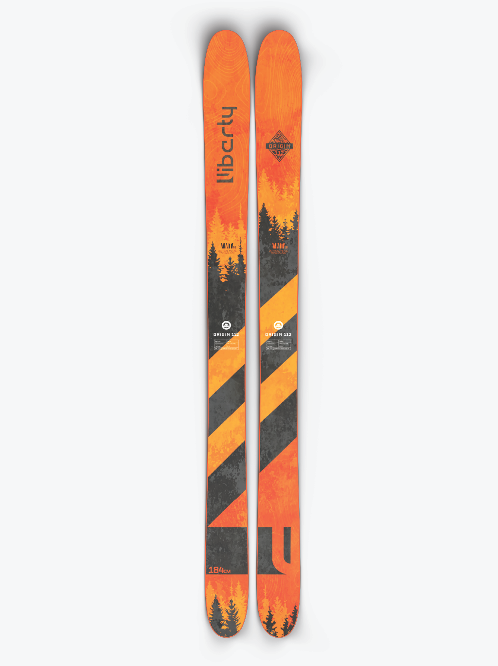 Liberty Skis 2023 Skis Liberty Skis Origin 112 - 2023