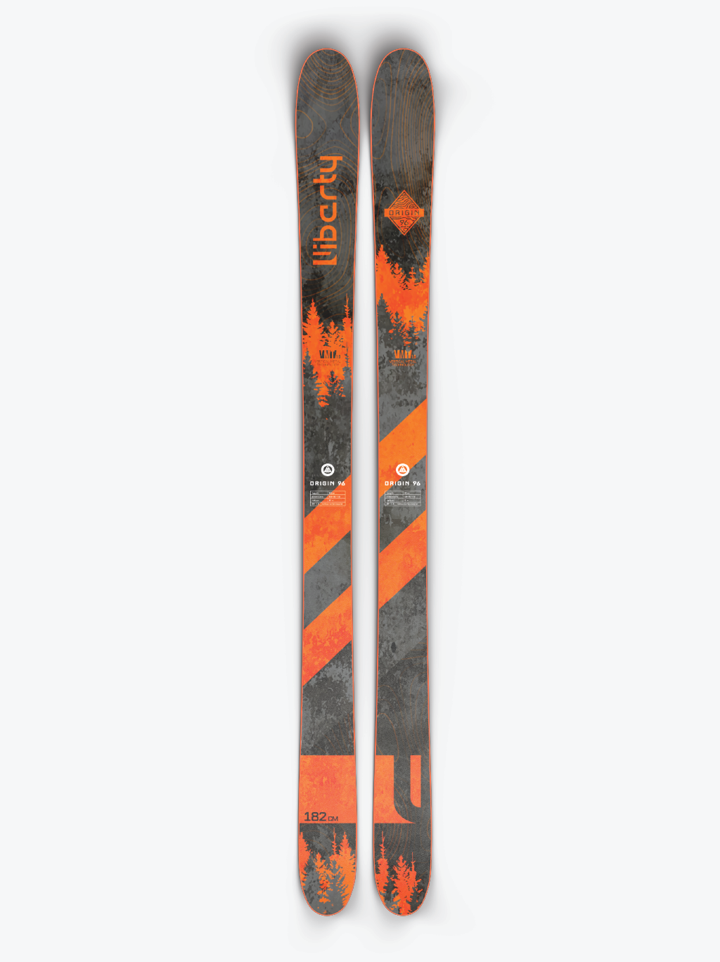 Liberty Skis 2023 Skis Liberty Skis Origin 96 - 2023
